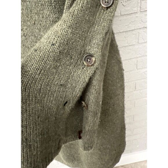 Madewell Donegal Button Sleeve Sweater Mini Dress Size XXS - Picture 7 of 11